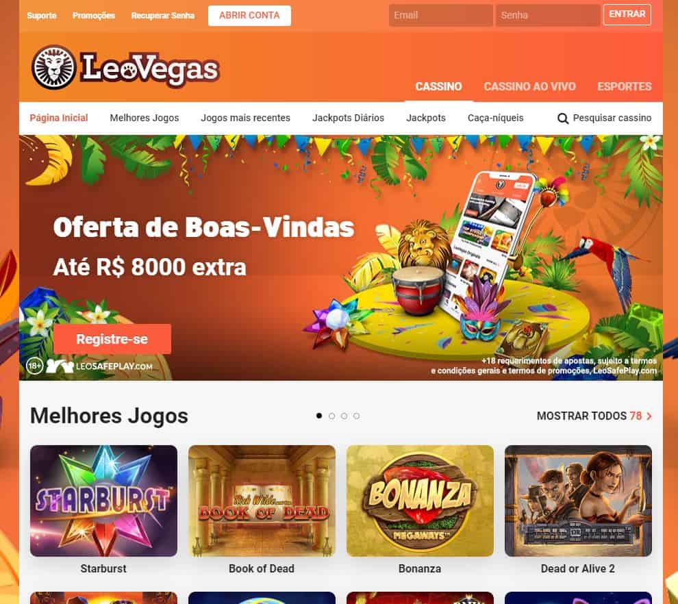 Melhores Jogos de Slot Machines Online em Leovegas