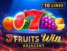 3 Fruits Win: 10 lines logo