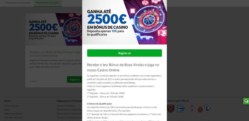 O Zodiac oferece aos seus jogadores diversos bónus e promoções.