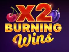Burning Wins X2 logo